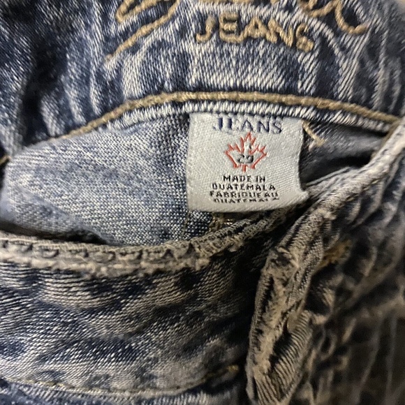 Silver Womens Jeans Distressed Size 29” Western Glove  Works - Picture 11 of 12